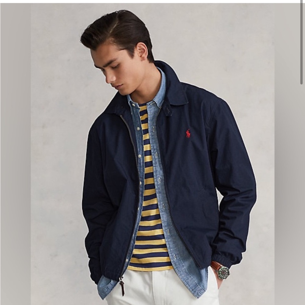 Ralph Lauren polo jacket size L navy